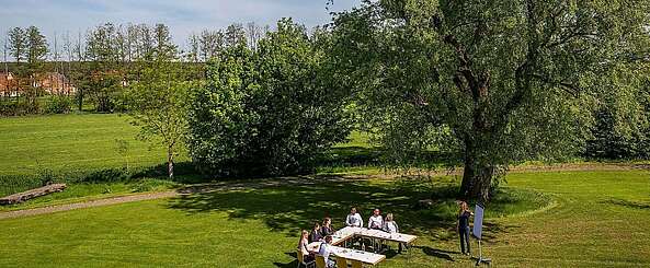 Tagung hinter dem Paulinenhof